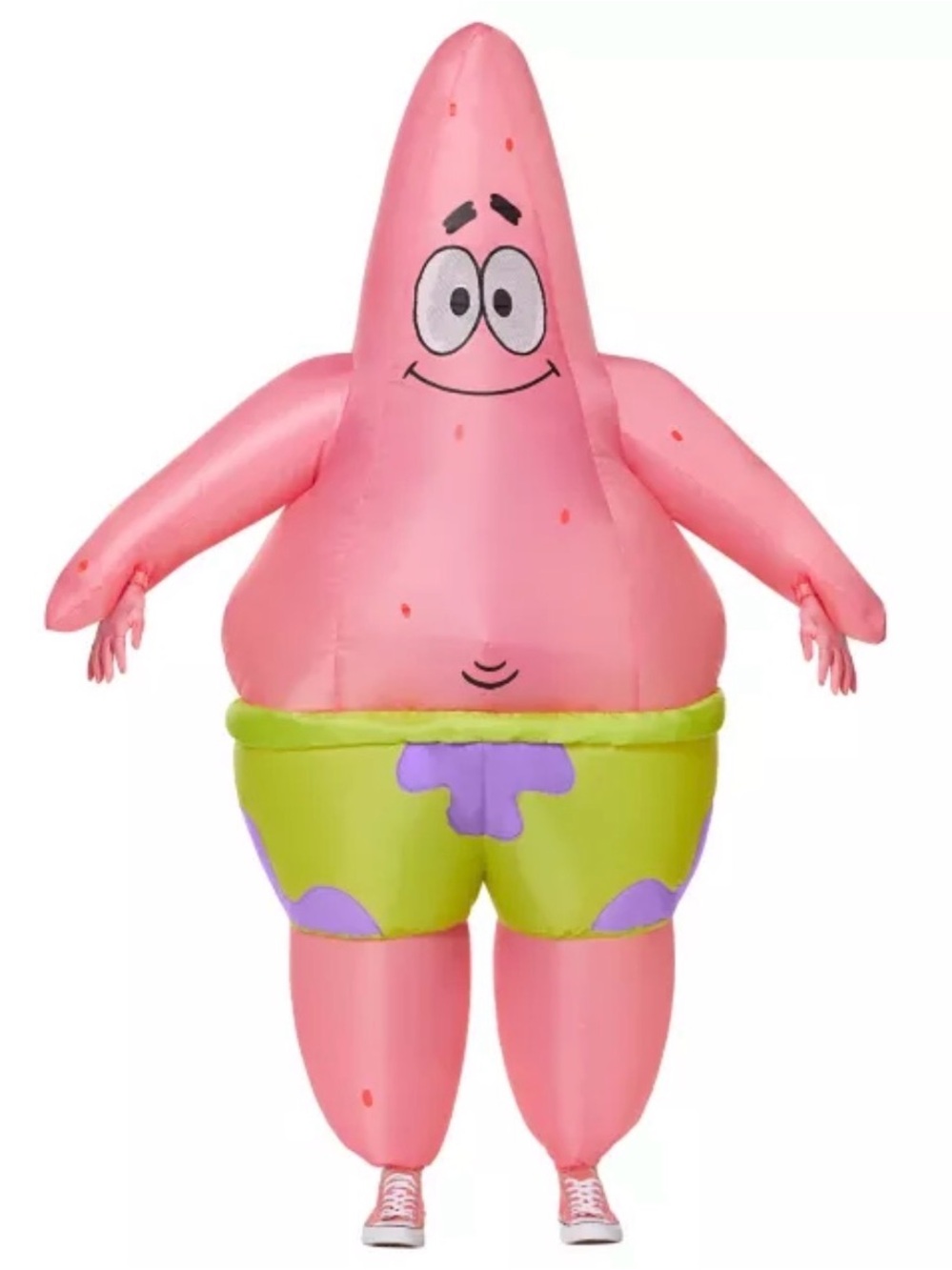Patrick Star SpongeBob Costume Kids O/S Fits Most New With Tags